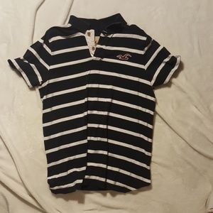 Hollister Striped Polo